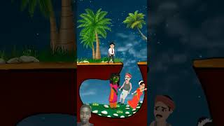 हनुमान जी की भक्ति 🔱🚩 जय श्री राम shorts​ viral​ hanumanji​ bhakti​ animation​hindistories​🧟 [upl. by Ydnab]