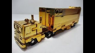 變形金剛 Heero Toys Worlds Smallest Transformers WST Lucky Draw 限定版 極小變形 金色柯博文 Gold Optimus Prime Convoy [upl. by Stepha785]