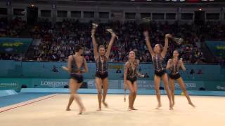 2013 Rhythmic Gymnastics World Championships  Group AllAround Finals [upl. by Ayotac705]