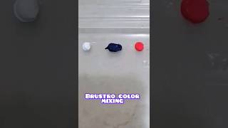 Brustro gouache color mixing trendingshorts mixing shortsviral shorts asmr satisfying [upl. by Niasuh]