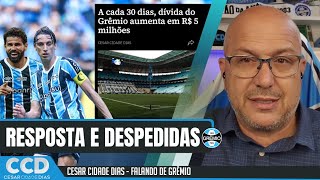 A resposta do Grêmio à minha coluna e as despedidas neste fim de ano [upl. by Hsemin]