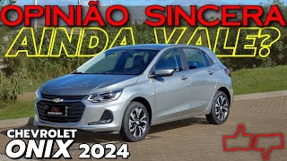 Chevrolet ONIX 10 turbo 2024 É o melhor CARRO BARATO Preço consumo problemas VALE A PENA Teste [upl. by Fabiola]