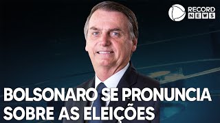 Presidente Jair Bolsonaro faz pronunciamento após resultado das eleições [upl. by Ofloda]