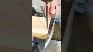 How to sharpen a knife quickly and easily [upl. by Hnamik]