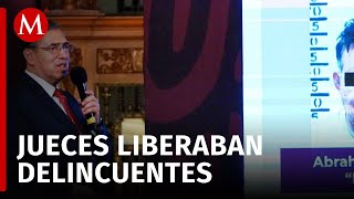 Exhiben quotfamosos sabadazosquot de jueces que liberan delincuentes [upl. by Man]