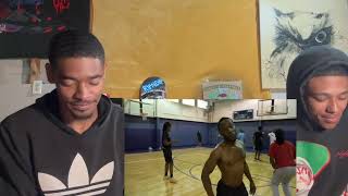 Duke Dennis DEEBLOCK 5v5 Basketball Episode 3 Reaction [upl. by Annahoj]