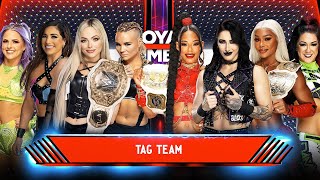 Rhea Ripley Bianca Belair Jade Cargill Bayley vs Liv Morgan Raquel Rodriguez Ivy Nile Candice LeRae [upl. by Borden802]