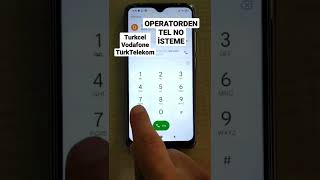 Telefon Kısa Kodları Tel No Öğrenme [upl. by Witkin335]