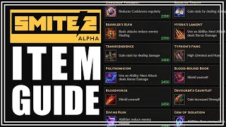 SMITE 2 BEGINNERS GUIDE TO ITEMS AND BUILDS [upl. by Fasta625]