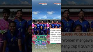 Arema FC Women Pesta Gol beritaterkini beritarema [upl. by Eilrac536]