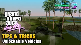 GTA Vice City  Tips amp Tricks  Unlockables Vehicles [upl. by Anipsed488]