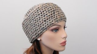 Crochet Beanie Hat [upl. by Carlynn]