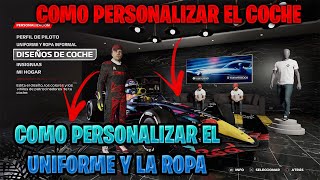 COMO PERSONALIZAR EL DISEÑO DEL COCHE Y DEL PILOTO EN F1 23 [upl. by Morgenthaler25]