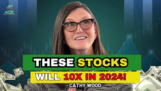 Cathie Woods Prediction These 3 Stocks Will Make Millionaires in 2024 [upl. by Yeliah]