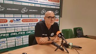 Avellino Basket coach Crotti presenta la stagione [upl. by Wight352]