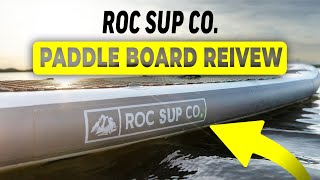 ROC inflatable paddle board review  Budget Inflatable Paddle Board [upl. by Bbor]