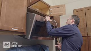 How To Install An Over the Range Microwave [upl. by Yasnil]