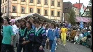 Heimatfest 1990 NeustadtAisch Festzug 3 [upl. by Madson]