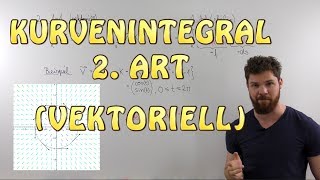 Kurvenintegrale 2 ArtArbeitsintegral vektoriell  Einfach Erklärt [upl. by Louanna]