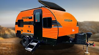 Best Small Travel Trailers Under 20K with Bathroom and Shower [upl. by Anaujnas362]