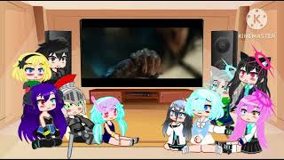 guardian tales x blue archive react jw fallen kingdom blue vs indoraptor gacha club reaction [upl. by Cairns]