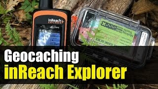 Garmin inReach Explorer Geocaching [upl. by Aina]