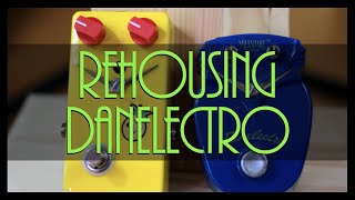 how to rehouse danelectro guitar pedal [upl. by Sura]