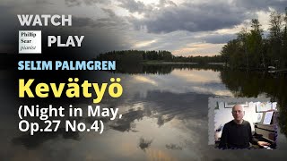 Selim Palmgren Kevätyö Night in May Op27 No 4 [upl. by Nothsa]