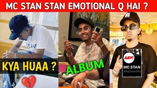 Why Are Mc Stan Emotional 😭  Stan New Song Coming Hints [upl. by Ahsitauq909]