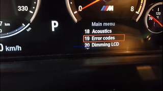 How to read DTC code without code reader on a BMW [upl. by Dardani]