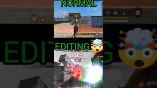 NORMAL  EDITING ✈️ FREE FIRE SHORT EDIT [upl. by Airdnahc756]