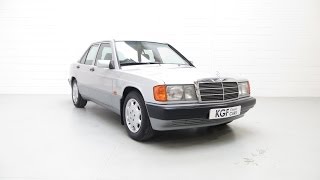 A First Class MercedesBenz 190E W201 Auto with Full Service History and Just 55860 Miles  SOLD [upl. by Sihunn]