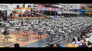 BLOQUE SAN ANDRES LLAMERADA ZONA NORTE  CARNAVAL DE ORURO 2024 BOLIVIA [upl. by Karalynn415]