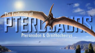 Pteranodon and Ornithocheirus [upl. by Adeys]