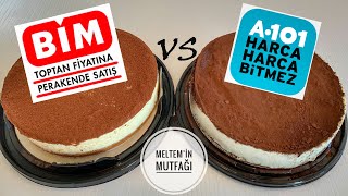 BİM VS A101 TİRAMİSU🍰Lezzet Karşılaştırması✅ [upl. by Clift]