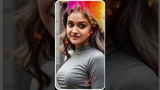 Actress Keerthy Suresh AI Beautiful Images  Keerthy Suresh heroin  Part 1 [upl. by Ethbin]