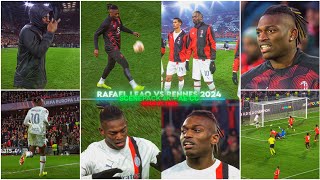 Rafael Leao Vs Rennes 202324  RARE CLIPS ● SCENEPACK 4K No CC only TOPAZ [upl. by Eluk218]