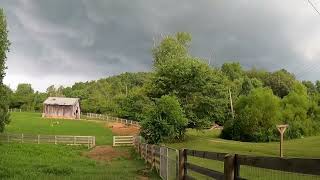 Unbelievable Witnessing A Tornado Forming Over Our Home  Incredible Timelapse Footage [upl. by Clintock428]