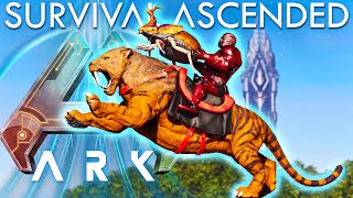 Ark Survival Ascended  Dung Beetle Hunt amp Sabertooth Tiger Taming ASA E13 Ark Ascended Gameplay [upl. by Amitarp]