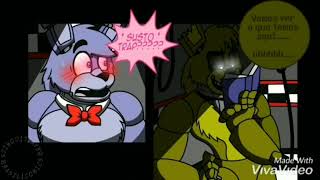 Freddy x Bonnie Comic 18 Fronnie Fnaf Comic [upl. by Claudine]