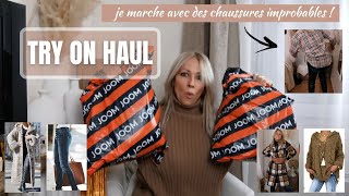 TRY ON HAUL JOOM 2022 I JE MARCHE AVEC DES CHAUSSURES IMPROBABLES [upl. by Carew40]