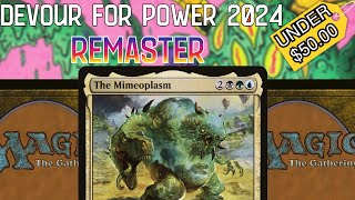 Devour for Power 2024 Remaster  Budget Mineoplasm  Commander Deck Tech  EDH  Commander [upl. by Nagel627]