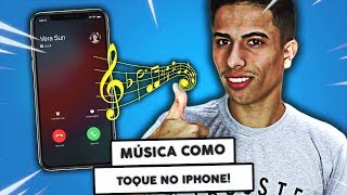 Como colocar MÚSICA como TOQUE no iPhone [upl. by Jacquetta]