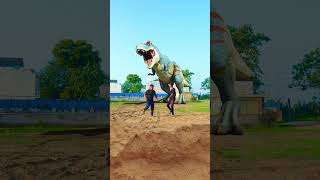 Trex Chase dinosaur dinosaurs jurassicworld [upl. by Giah257]