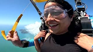 Skydiving in Mission beach Australia 🦘 skydiving skydive missionbeach australia [upl. by Linis]