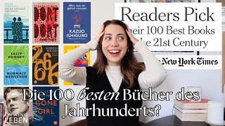 Die 100 BESTEN BÜCHER des 21 JAHRHUNDERTS  habe ich sie gelesen  Readers Pick New York Times [upl. by Yenmor]