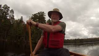 overnight canoe camping Ontario Canada September 2023 part 2 [upl. by Earas]