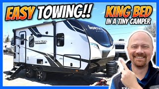 EASY Towing • Under 4500lbs amp 22ft 2023 North Trail 21RBSS Travel Trailer [upl. by Krongold]