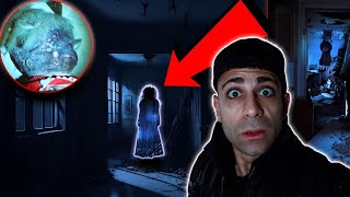 TRAPPED Inside HAUNTED HOUSE with ANGRY BRIDES GHOST Paranormal Investigation Gone Wrong Ali H [upl. by Arayt]