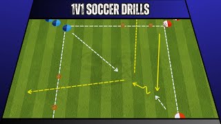 1v1 Soccer Drills [upl. by Engdahl]